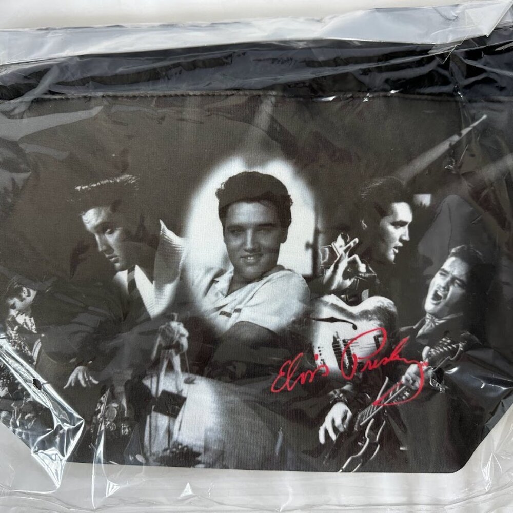 Elvis Presley Feather Tote Bag – Licensed Comeco Inc. Rock & Roll Collectible